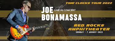 Joe Bonamassa Red Rocks Tour: A Blues Spectacular