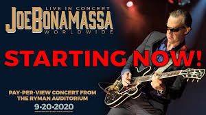 Experience the Magic: Joe Bonamassa’s Exclusive Pay-Per-View Concert